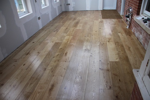 Engineered Rustic Oak flooring
