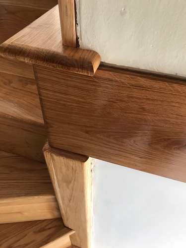 Staircase cladding detail